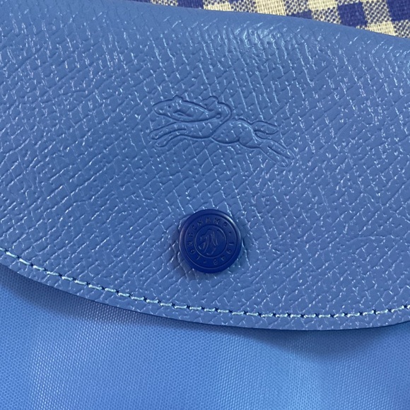 Longchamp Le Pliage Candy Blue Foldable Shoulder Bag - Picture 3 of 10